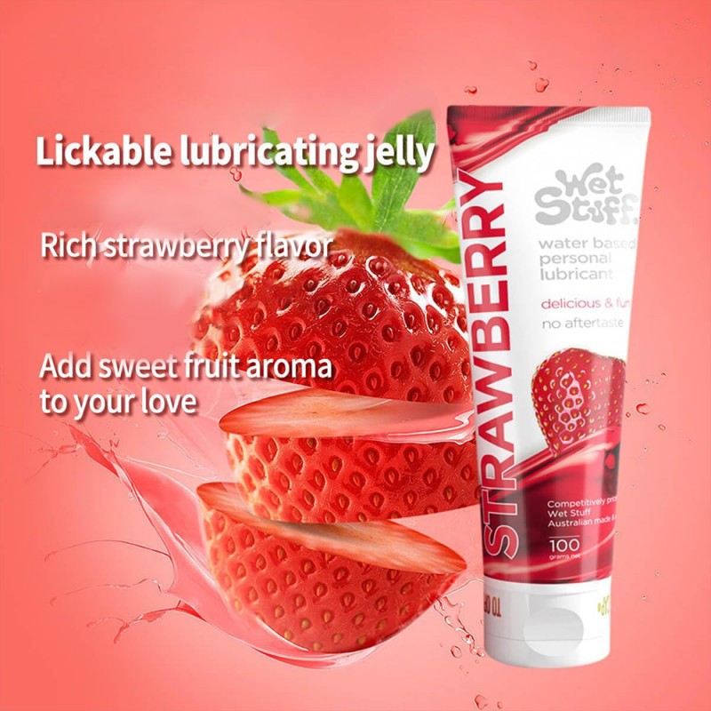 edible water soluble lubricant gel for intimate use