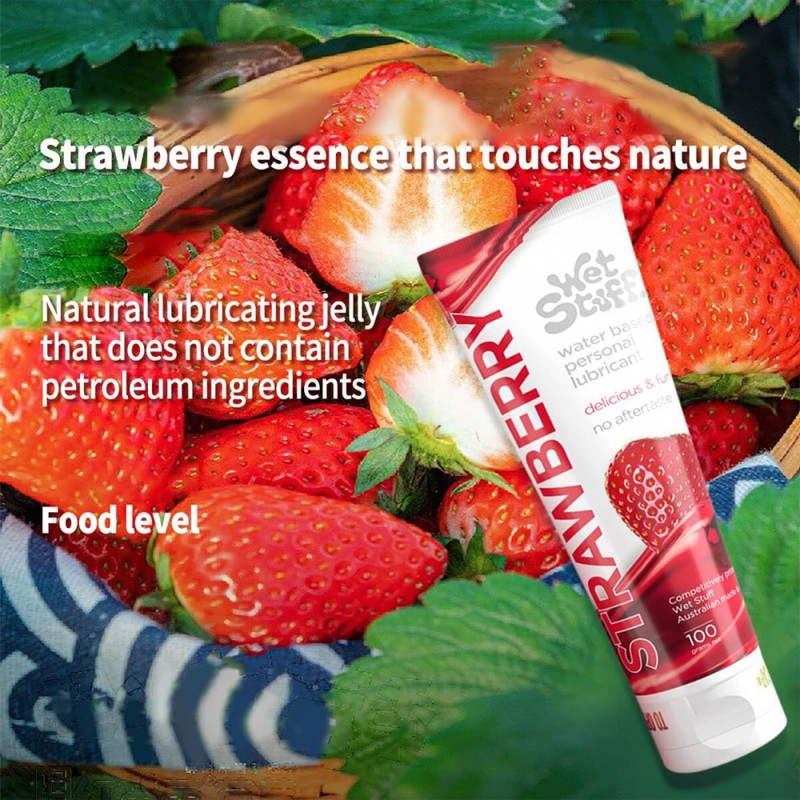 low irritation strawberry personal lubricant for women