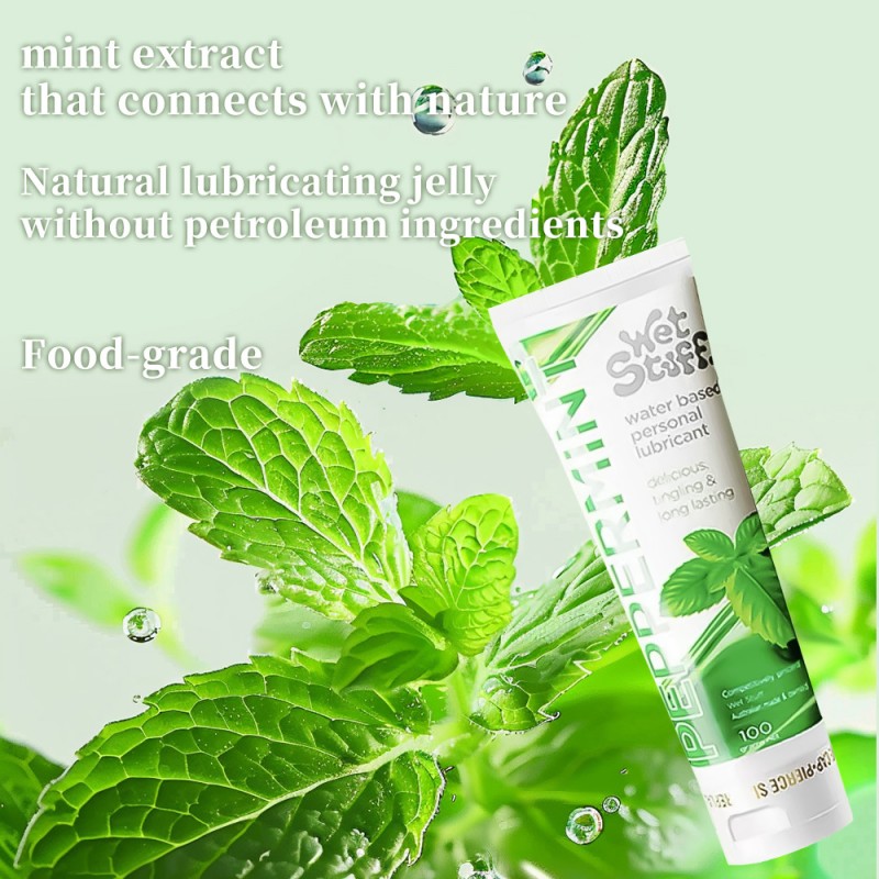 wet stuff peppermint edible lubricant best lubes