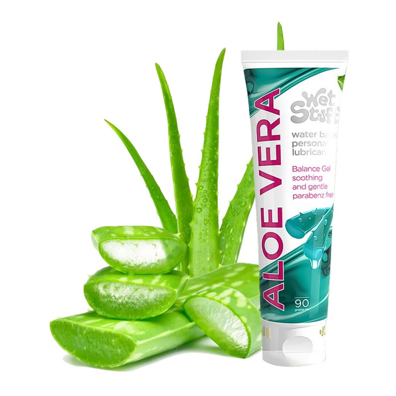 Aloe vera water-based lubricant for people comparing lube alternatives