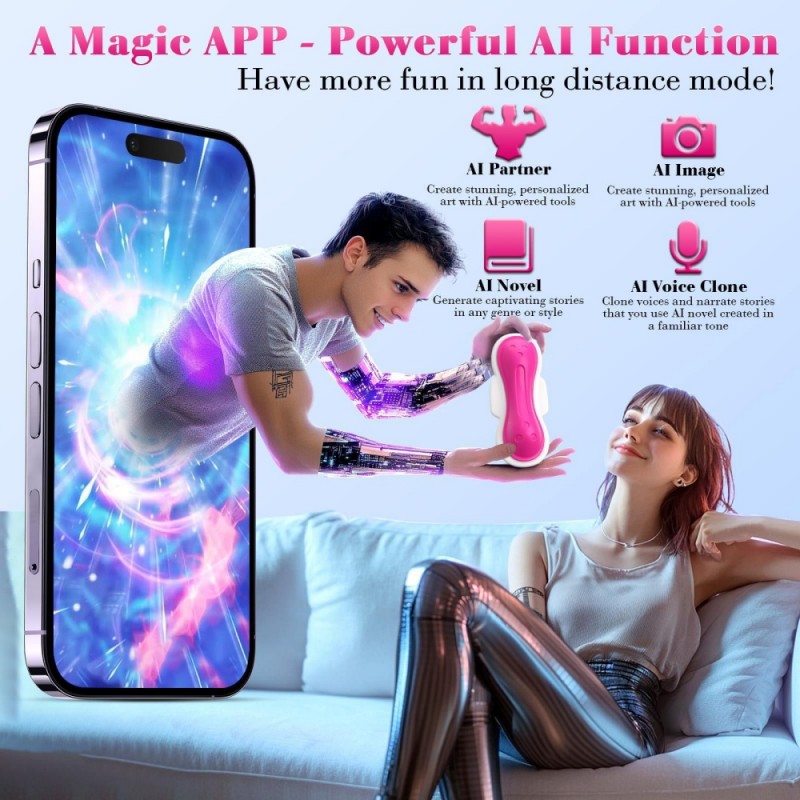 venusfun realistic pad style app controlled wearable panty best quality