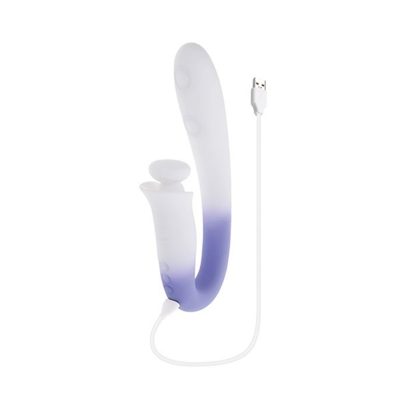 evolved spring loaded silicone g spot vibrator