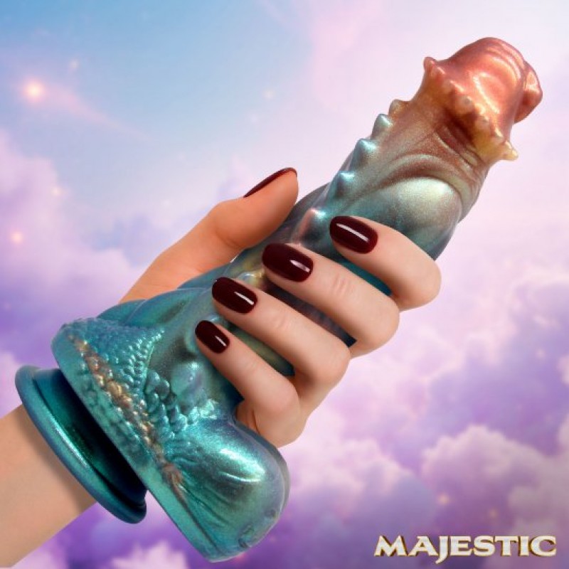 suction cup dragon dildo 6.6 inch insertable fantasy shaft