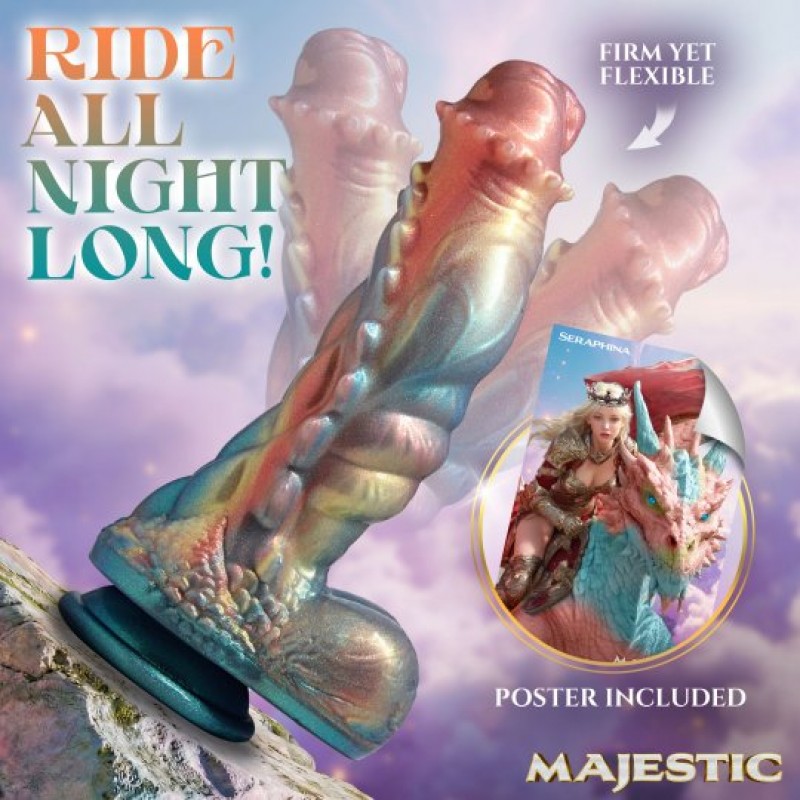 seraphina dragon dildo with full dragon