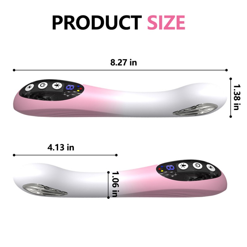 venusfun g spot vibrator 3 color light heating massager new type