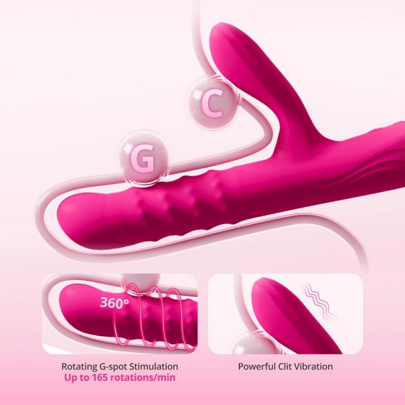 lovense velvo clitoris gspot rabbit vibrator best qualtiy