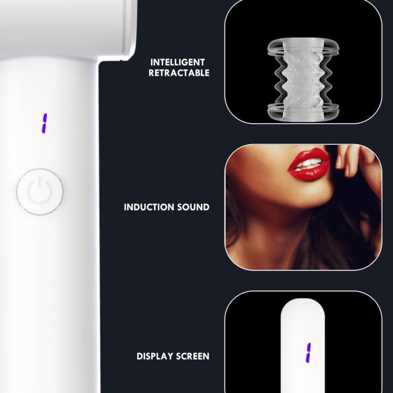 automatic male masturbator vibrating