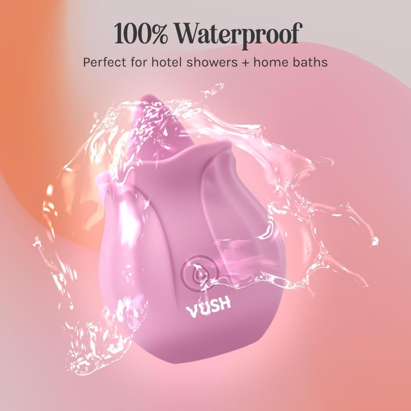 vush tongue sex toy silicone