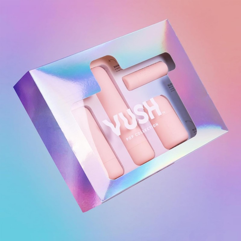 vush glow in the dark silicone rabbit vibrator