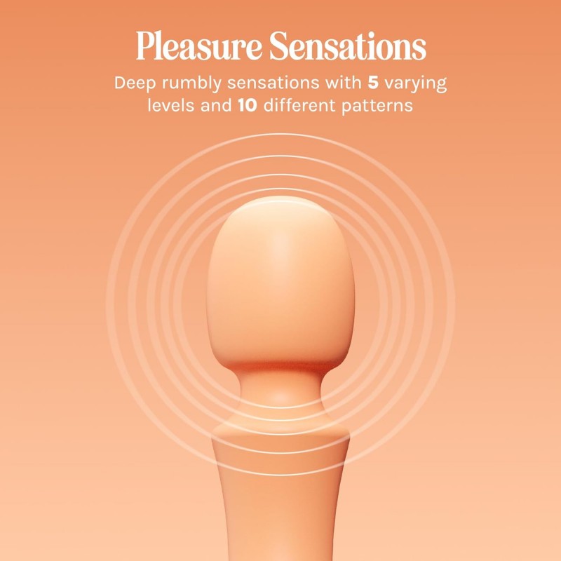 vush majesty 2 silicone wand vibrator for women