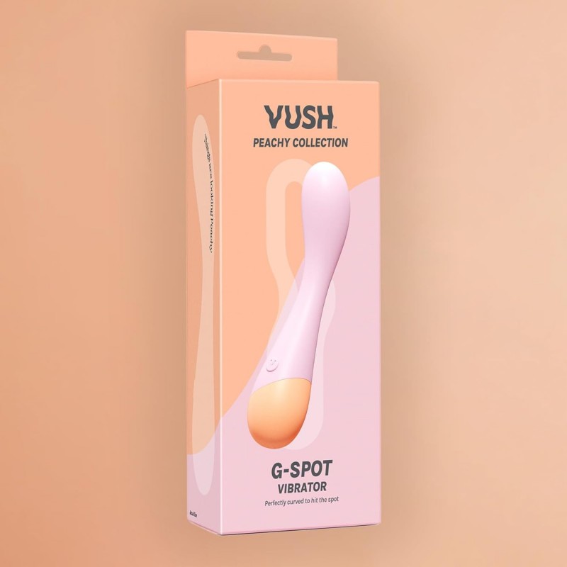 vush peachy g spot vibrator usb rechargeable 10 modes