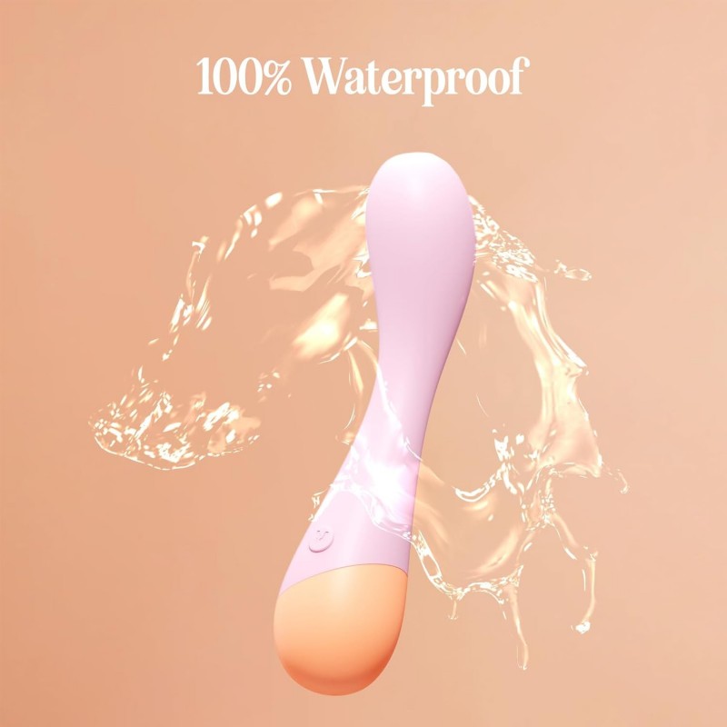 vush peachy g spot silicone vibrator quiet rechargeable