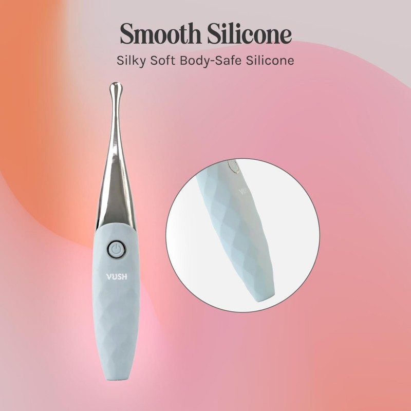 vush wand tip vibrator high frequency modes for clit and nipple