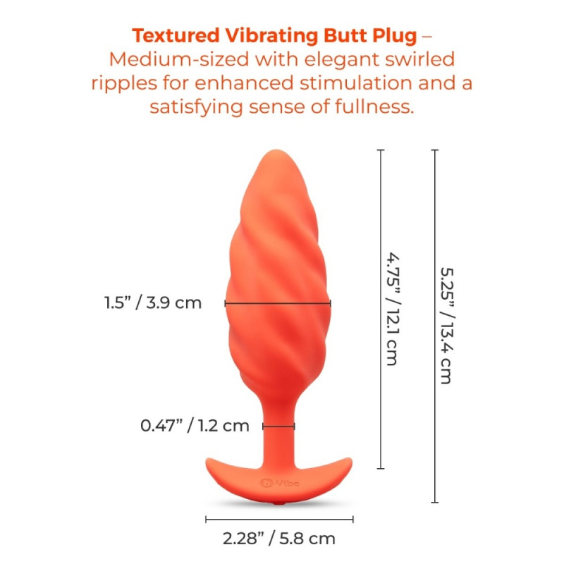 b-vibe vibrating plug for men anal stimulation