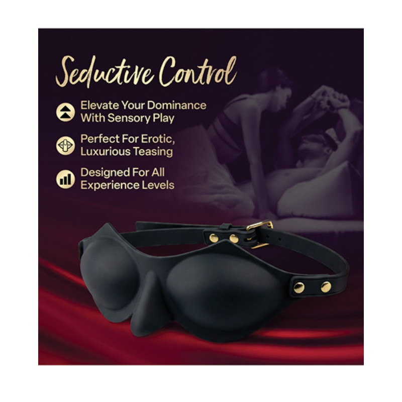 bdsm bondage eye mask adjustable strap