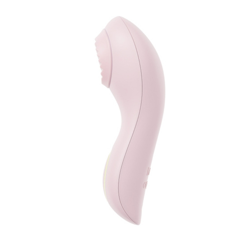 blush dahlia rotating pearl stimulation massager