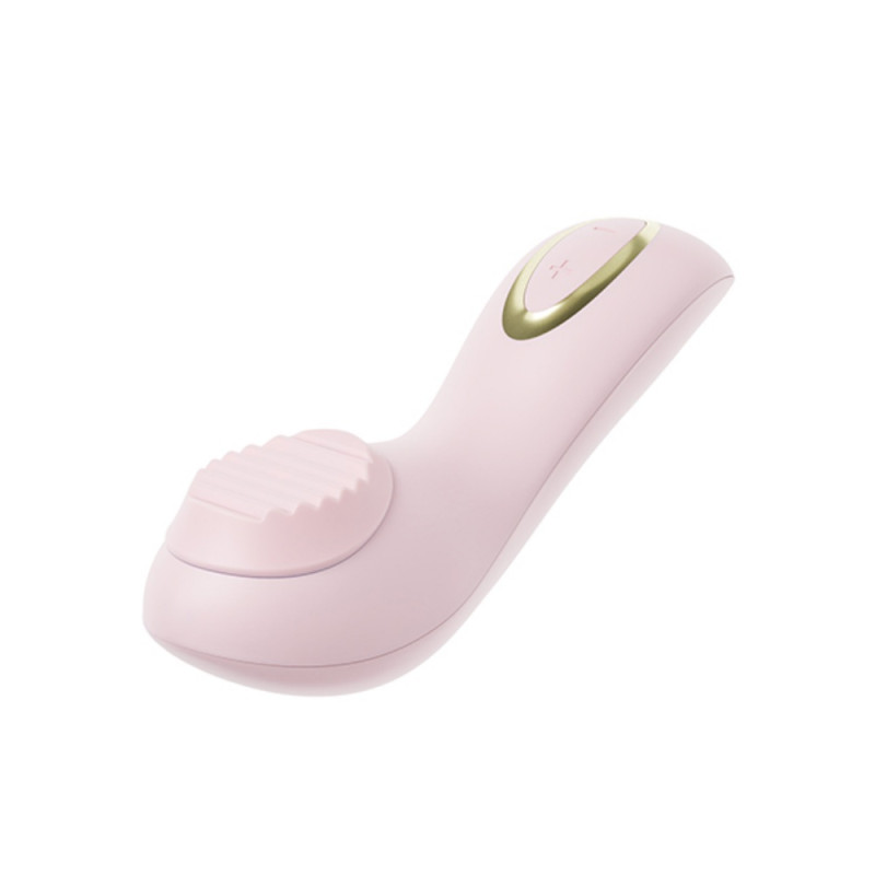 blush dahlia handheld rechargeable vibrator pink