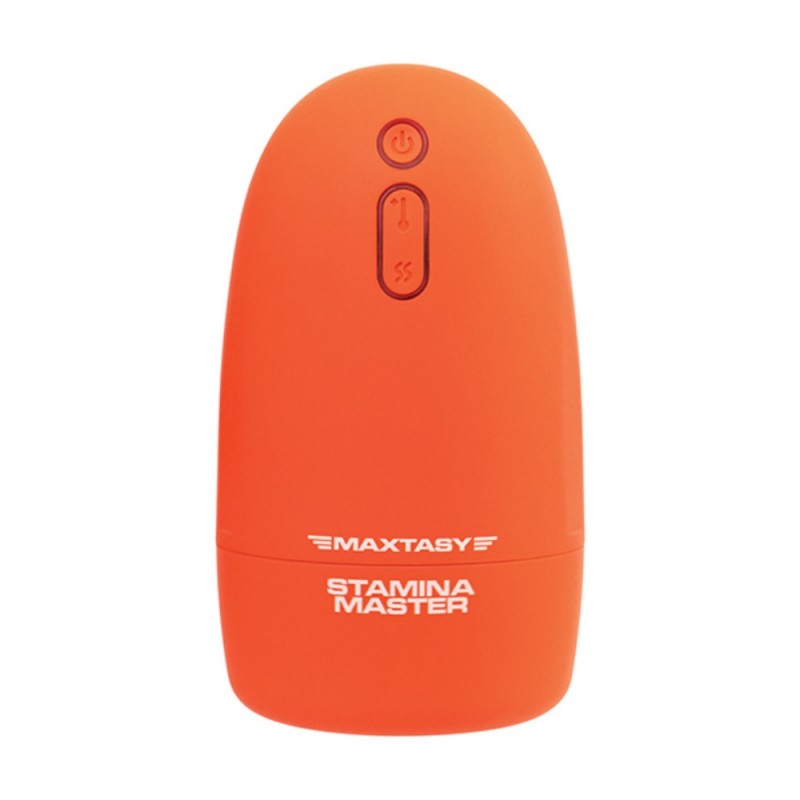 maxtasy heated vibrating stroker with 10 modes