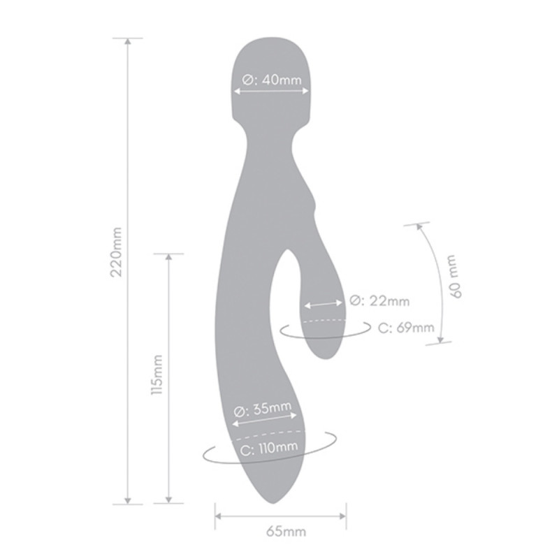 together tri delight g spot clitoral stimulator device