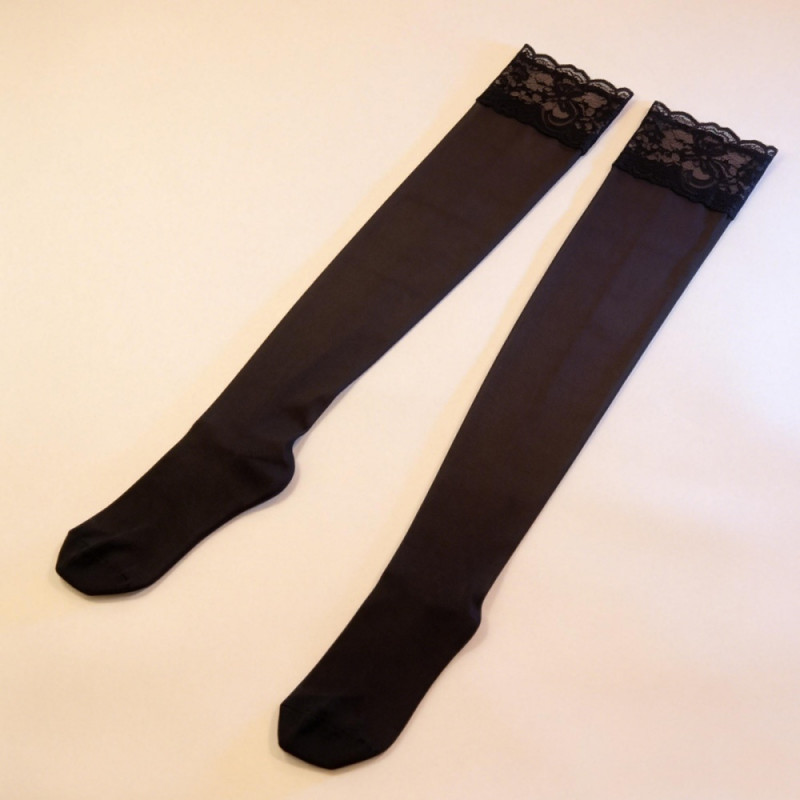venusfun exotic thigh high stockings black lace top