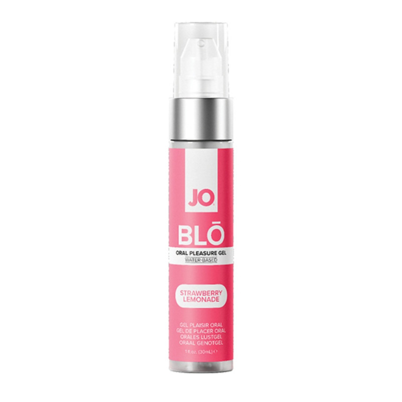 jo blo oral pleasure gel thick glide flavored formula