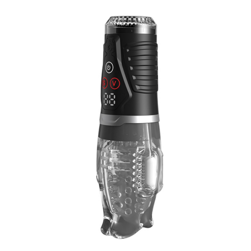 pdx elite ultra milker pro black automatic stroker for men