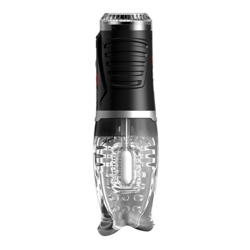 textured tpe sleeve inner nubs electric masturbator cup