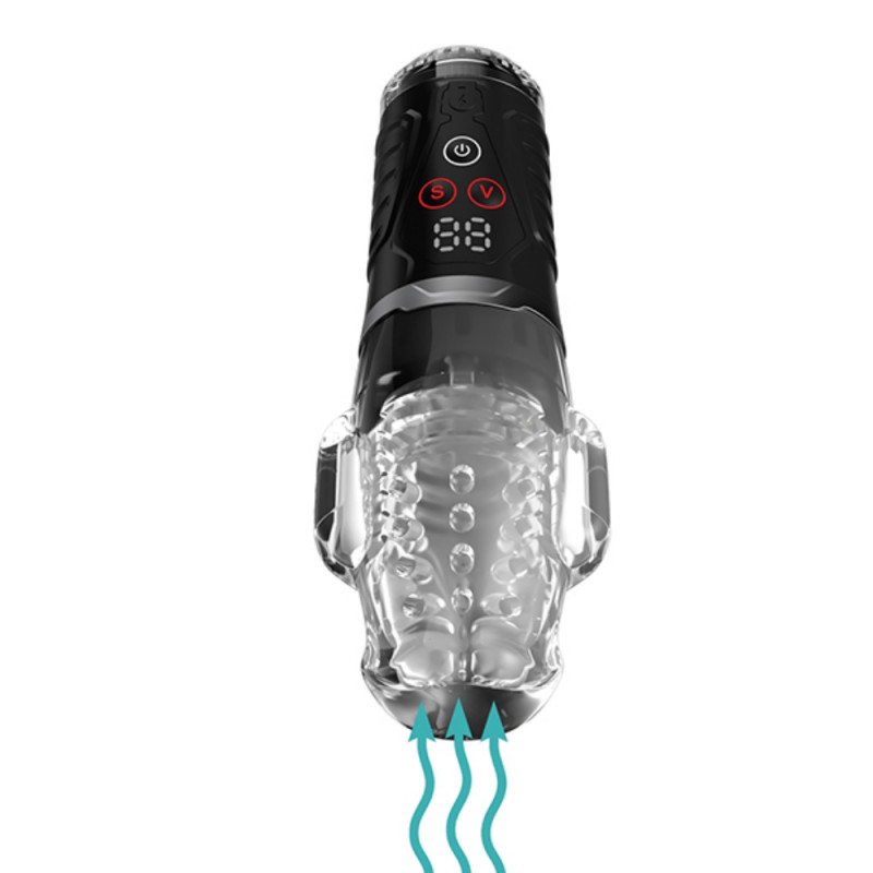automatic penis stroker with triple motor performance