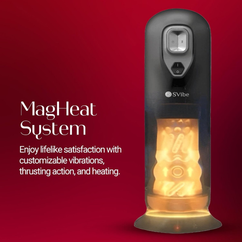 svibe ikon jet male vibrating masturbation cup toy