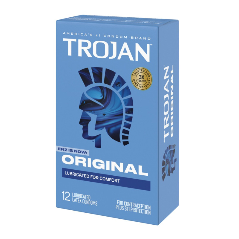 trojan enz classic lubricated condoms
