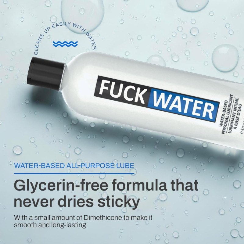 fuck water glycerin free cum lube