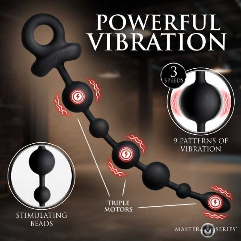 master series balls deep vibrating anal beads