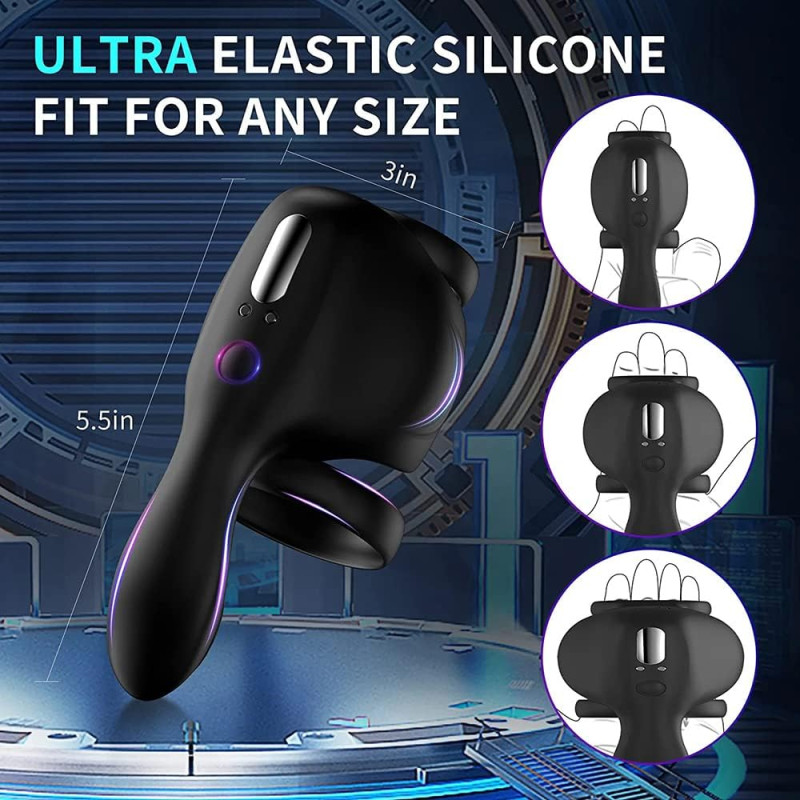 venusfun 10 mode vibrating cock ring