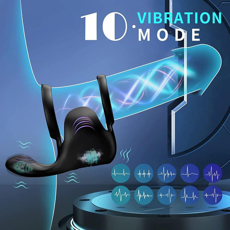 venusfun 3 in 1 cock ring vibrator