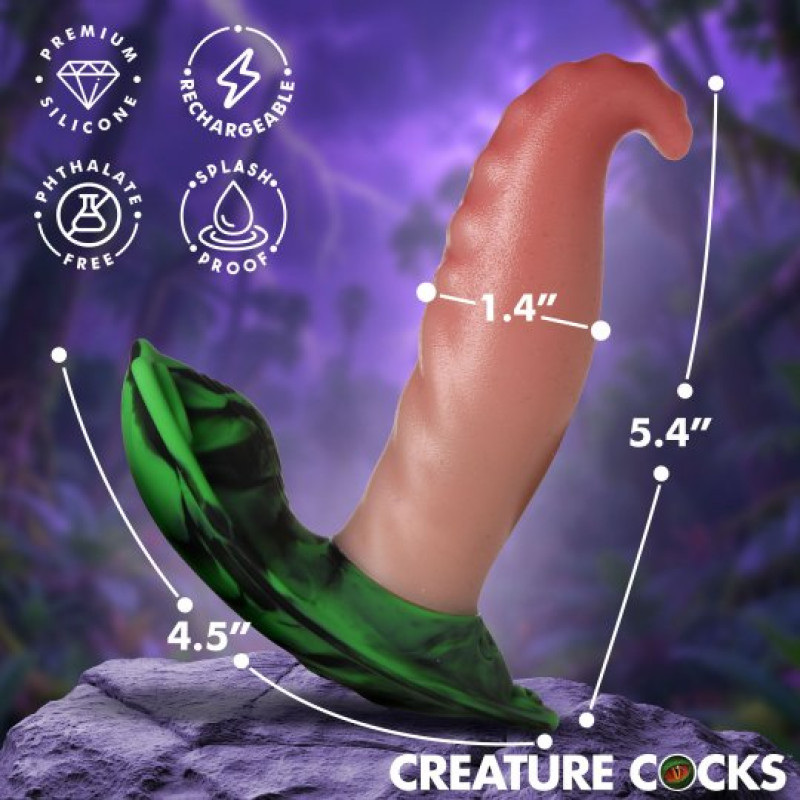 vibrator with adjustable harness