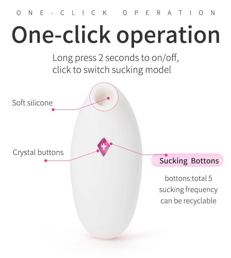 P4 Sucking Massager one-click operation