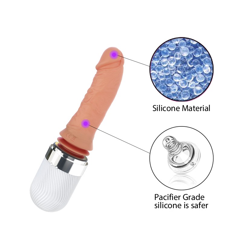 Pulse Vibrator DB-1926 silicone material