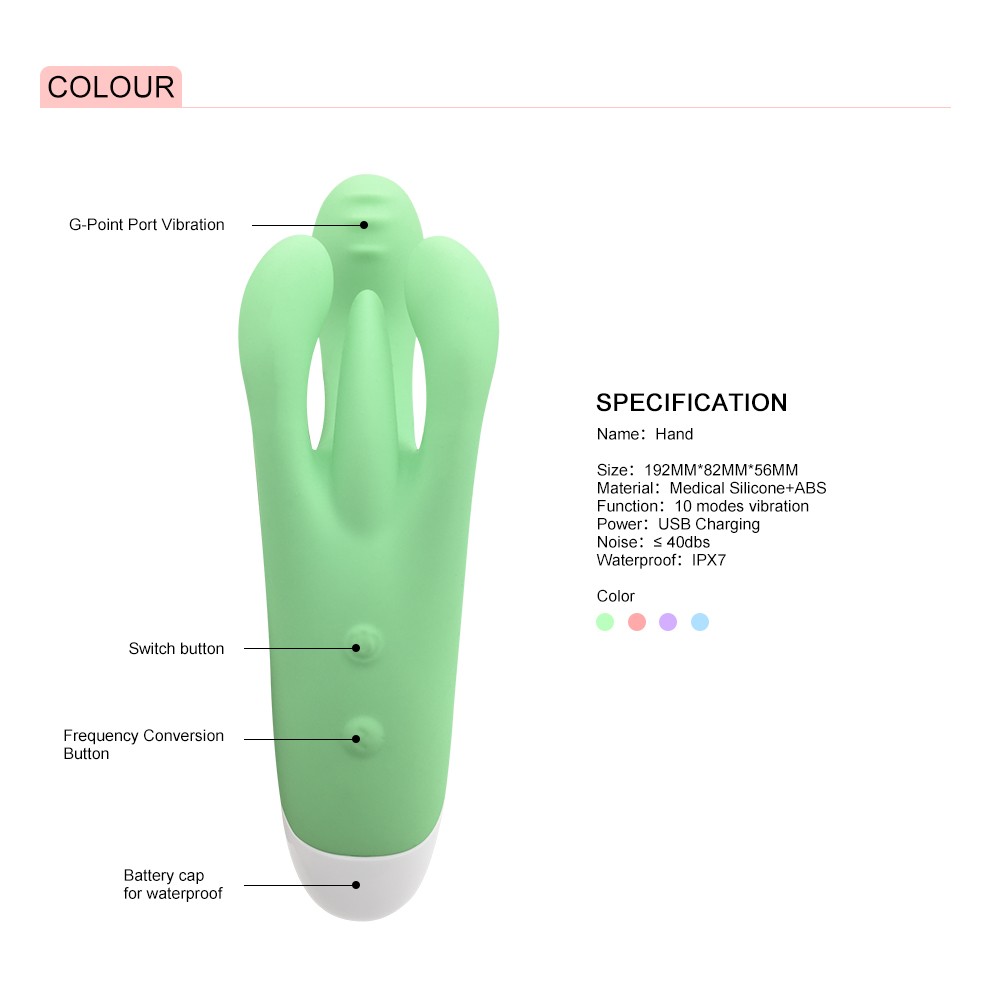 Hand Rabbit Vibrator Specification