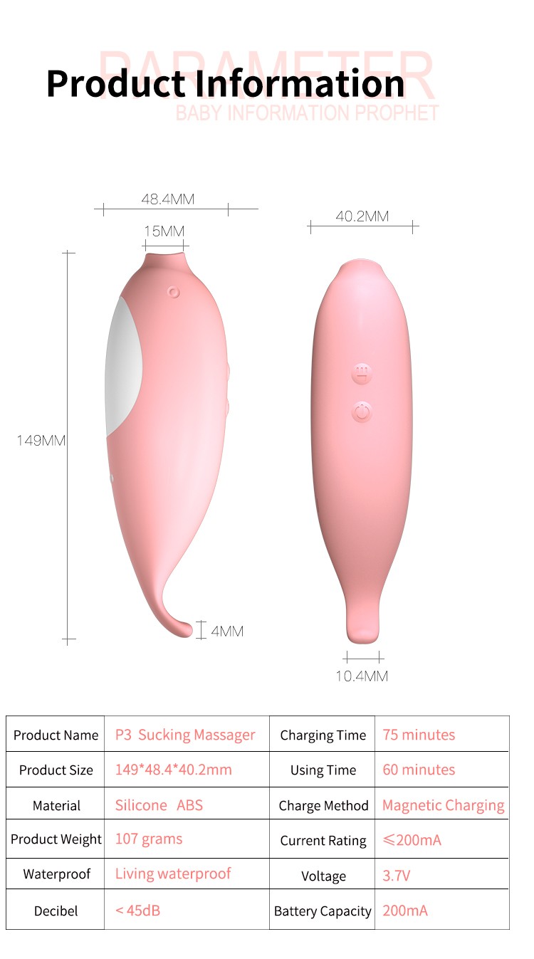 P3 Sucking Massager Information