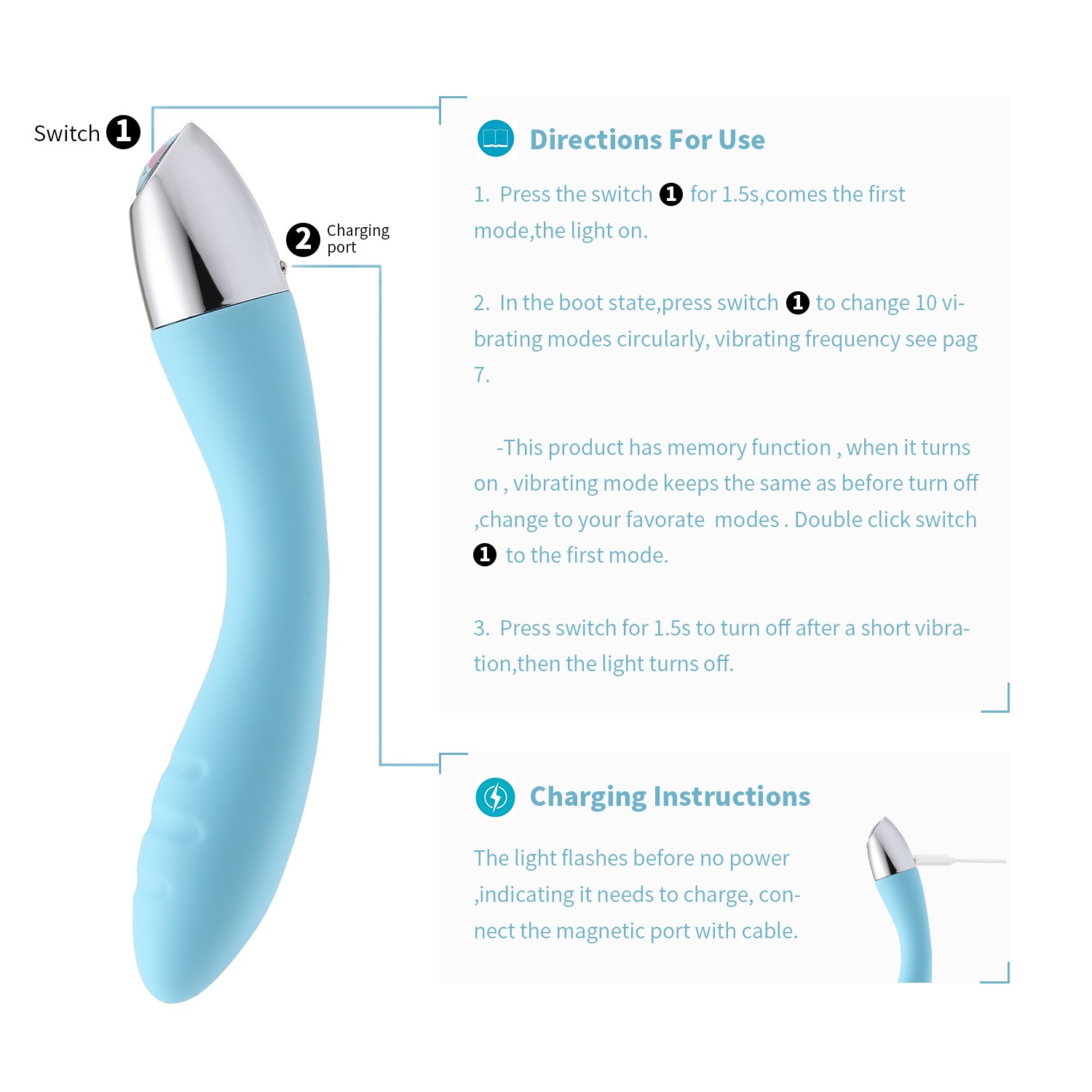 Wowyes Luxeluv V1 Vibrator Directions