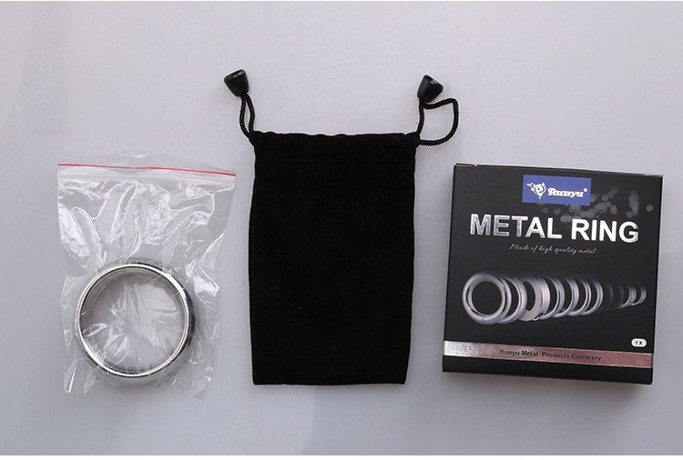 RYSM-008 Stainless Steel Penis Ring Package