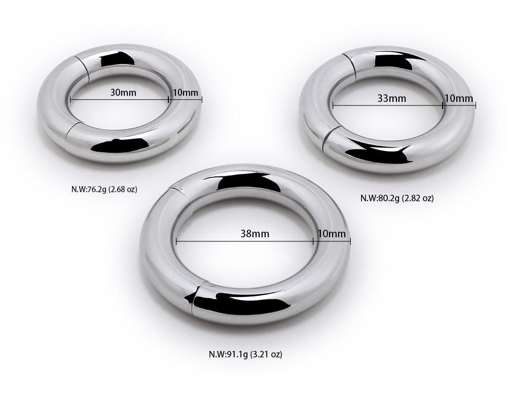 RYSM-069 Magnetic Metal Cock Ring Size