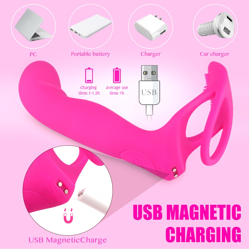 SHD-S266-2 Vibrator USB magnetic charging