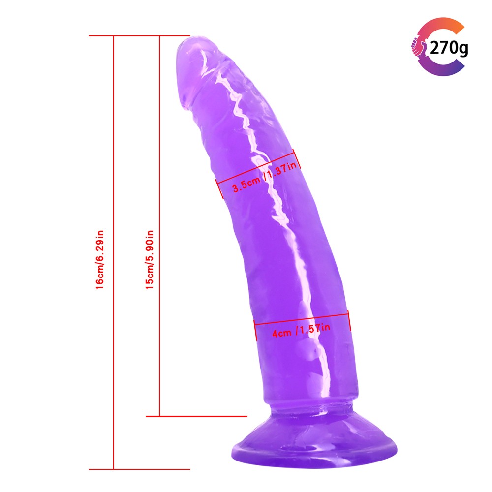 YC00071 5.9inch Dildo size