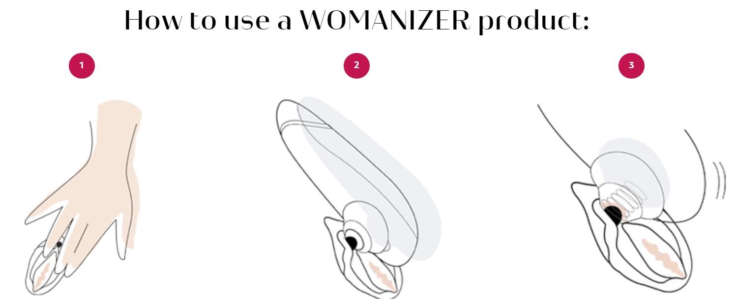 Womanizer-Starlet-2-Vibrator using