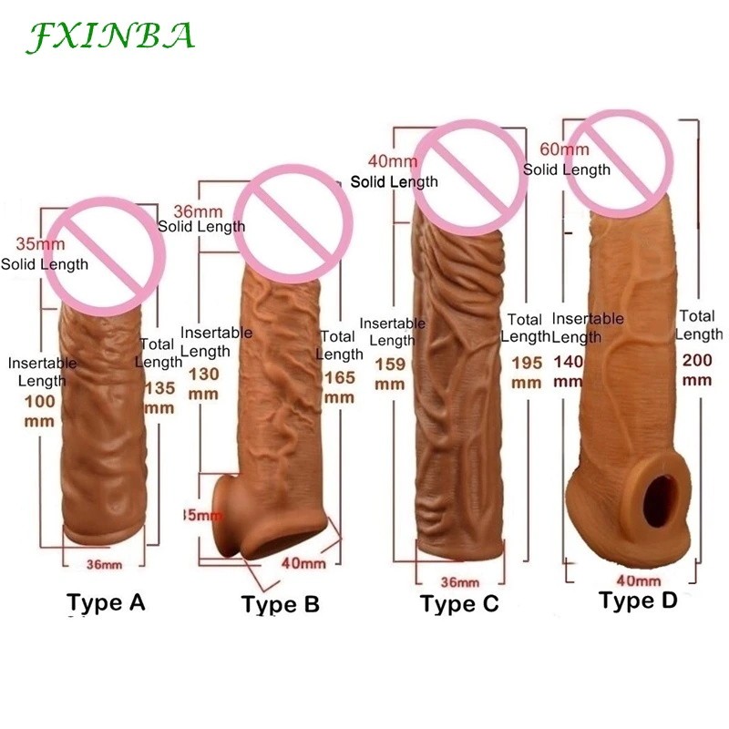 FXINBA Penis Extender Sleeve Cheap