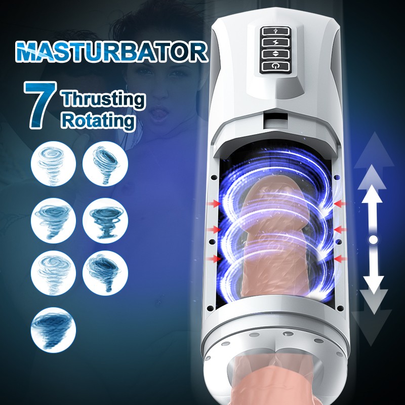 Dibe Terminator Telescopic Intelligent Induction Masturbation Cup DB-2106