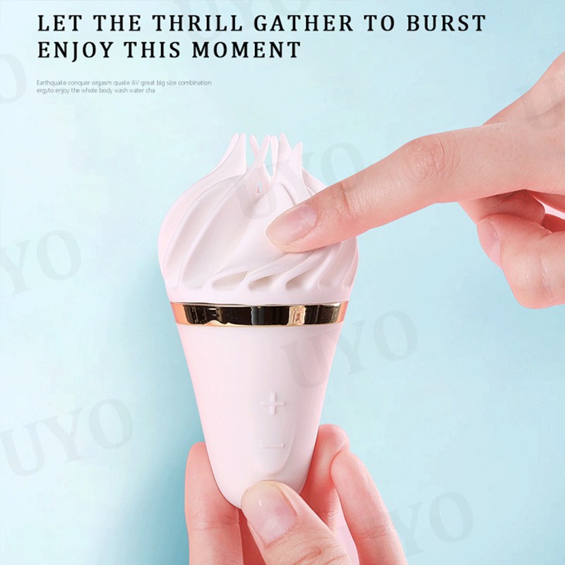 Satisfyer Sweet Treat Ice Cream Shape Clitoral Vibrator