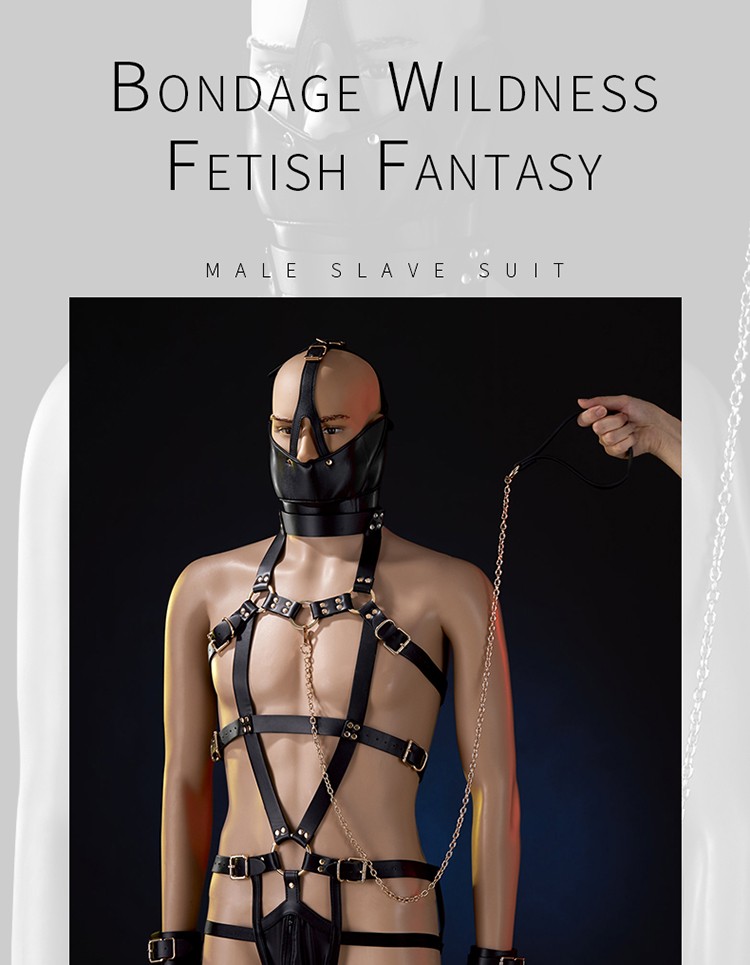 Roomfun Bondage Wildness BDSM Male Slave Suit JS-004