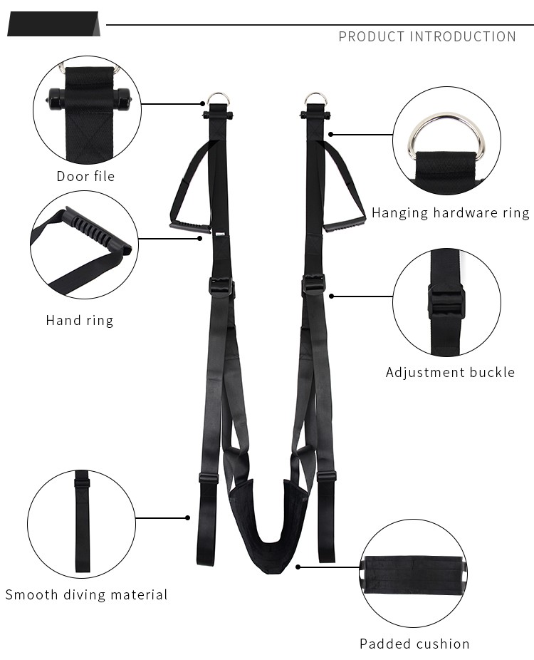 Roomfun Fantasy Saddle Door Swing BDSM Set PD-037